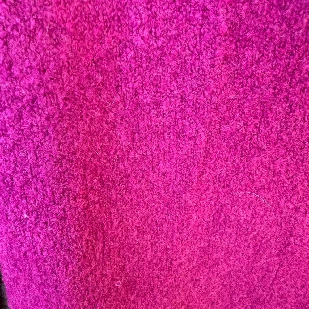 Free People Vibrant Pink Cowl Neck Sweater